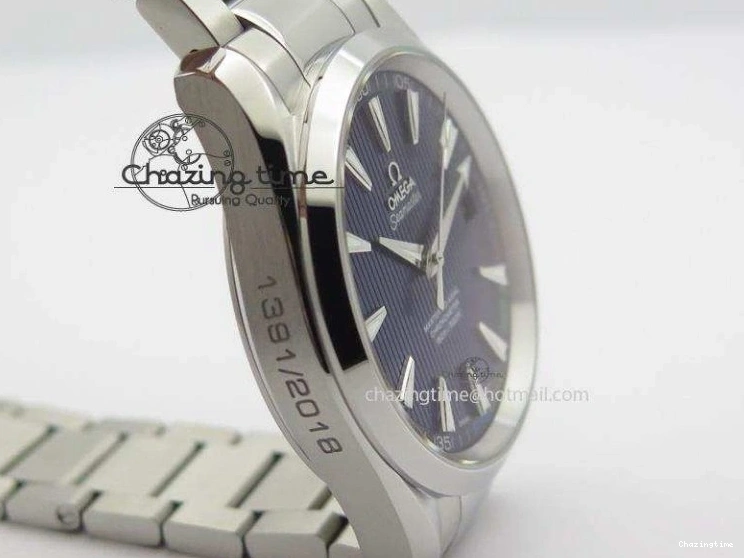 0310 Aqua Terra ‘PyeongChang 2018’ V6F Best Edition Blue Dial On SS Bracelet A UrbanChic 8251